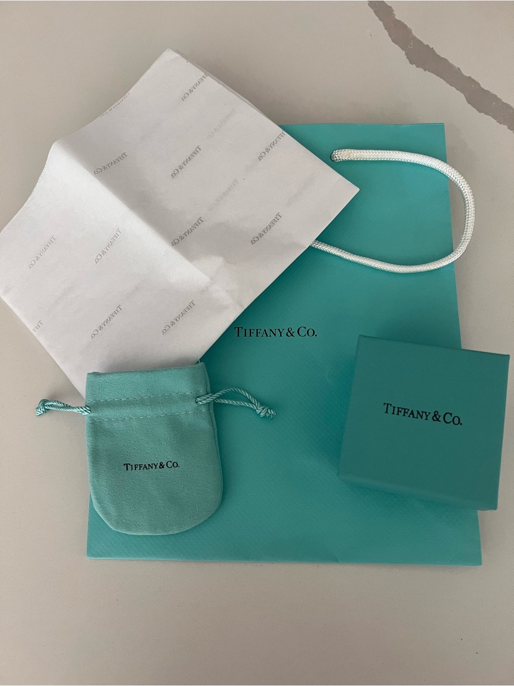 Tiffany & Co. Robin's Egg Blue Gift Packaging Set